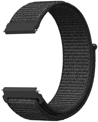 nylon óraszíj Ricardo Zoncolan 20mm, Black, Quick Release