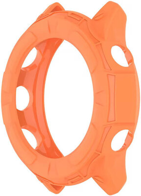 Védőtok (kompatibilis Garmin Forerunner 255S), műanyag, narancssárga