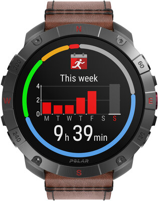 Polar Grit X2 Pro Titan, méret M/L (+ tartalék szíj)