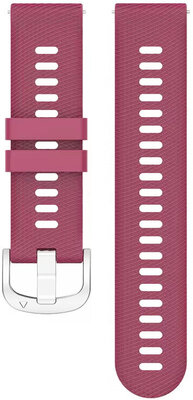 Szilikon pánt Ricardo 18mm (pro Garmin Venu 2S, Vívoactive 4S, Forerunner 265S, Venu 3S aj.), piros V1, Quick Release