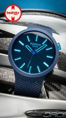 Swatch Indigo Glow SB05N113