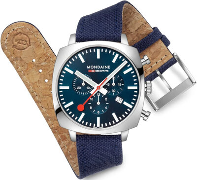 Mondaine Grand Cushion Quartz MSL.41440.LD.SET (+ tartalék szíj)