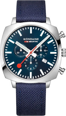 Mondaine Grand Cushion Quartz MSL.41440.LD.SET (+ tartalék szíj)