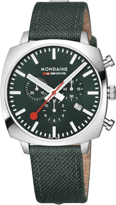 Mondaine Grand Cushion Quartz MSL.41460.LF.SET (+ tartalék szíj)