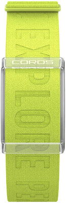 Optikai pulzusszám-érzékelő Coros HR Monitor, zöld, kar