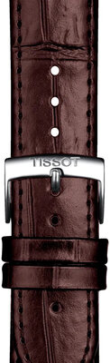 Bőrszíj Tissot T852.043.013 20mm, barna, Quick Release