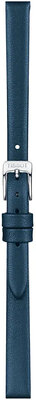 Bőr óraszíj Tissot T852.043.163 9mm, kék, Quick Release
