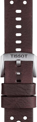 Bőr óraszíj Tissot T852.046.777 22mm, barna, Quick Release