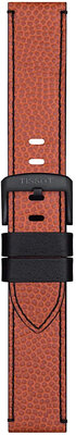 Bőr óraszíj Tissot T852.047.500 NBA Wilson 22mm, narancssárga, Quick Release
