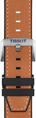 Bőrszíj Tissot T852.047.777 23mm, barna, Quick Release