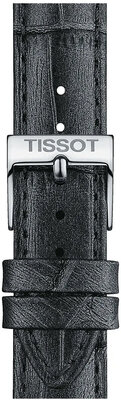 Bőrszíj Tissot T852.047.924 16mm, szürke, Quick Release