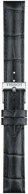 Bőrszíj Tissot T852.047.924 16mm, szürke, Quick Release