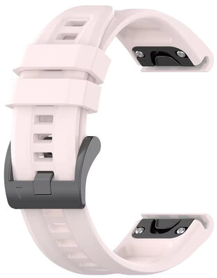 Ricardo 20mm szilikon pánt (Garmin Venu, Venu Sq, Venu Sq 2, Venu 2 plus, stb.), rózsaszín, gyorskioldó