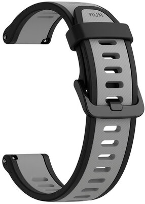 Szilikon pánt Ricardo 22mm (Garmin Venu 3, Forerunner 265, Vívoactive 4 aj.), fekete, Quick Release