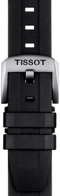 Szilikon pánt Tissot T852.044.545 20mm, fekete, Quick Release