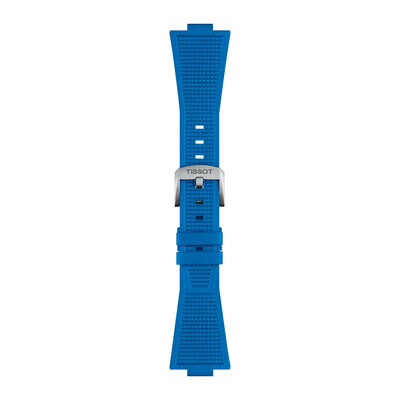 Szilikon óraszíj Tissot T852.049.577 (kompatibilis model Tissot PRX 40mm), kék, Quick Release