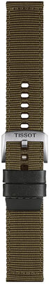 Textil pánt Tissot T852.046.756 22mm, zöld, Quick Release