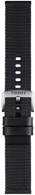 Szövet óraszíj Tissot T852.046.769 22mm, fekete, Quick Release