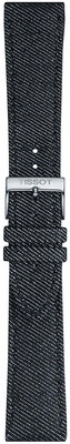 Textil pánt Tissot T852.046.779 22mm, kék, Quick Release