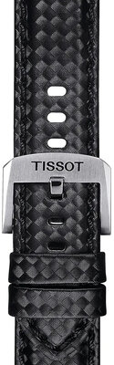 Textil pánt Tissot T852.046.829 20mm, fekete, Quick Release