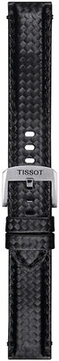 Textil pánt Tissot T852.046.829 20mm, fekete, Quick Release