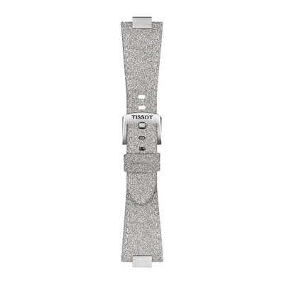 Szövet óraszíj Tissot T852.049.550 (kompatibilis model Tissot PRX 35mm), szürke, Quick Release