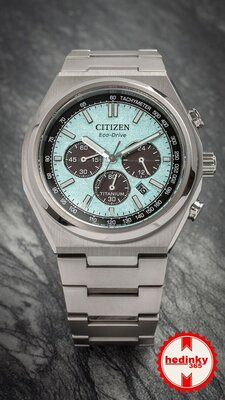 Citizen Sports Eco-Drive Super Titanium Chronograph CA4610-85M