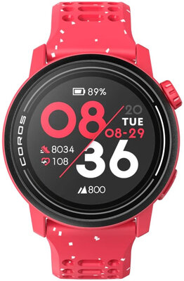Coros Pace 3 Red / Silicone Band