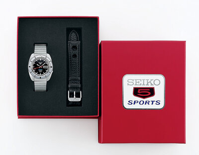 Seiko 5 Sports Automatic SRPL05K1 Heritage Design Re-creation Limited Edition 9999pcs (+ pótszíj)