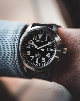 Citizen Promaster Solar Tough Super Titanium BN0118-04E