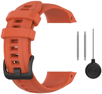 Szilikon óraszíj Ricardo Sella Nevea (kompatibilis Garmin Instinct 2S), Red
