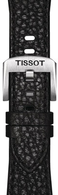 Bőrszíj Tissot T852.049.990 (modell esetében Tissot PRX 35mm), fekete, Quick Release