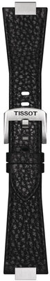 bőr óraszíj Tissot T852.049.990 (kompatibilis a Tissot PRX 35mm modellel), fekete, Quick Release