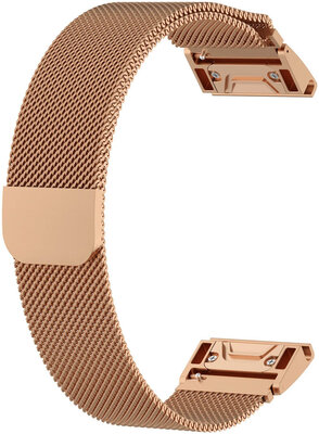 Rozsdamentes acél óraszíj Ricardo Muriana 20mm, Rose Gold, QuickFit
