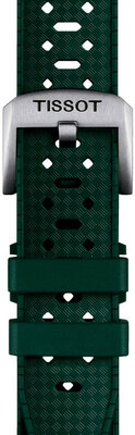 Gumiszíj Tissot T852.049.961 20mm, zöld, Quick Release