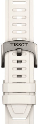 Szilikon pánt Tissot T852.049.245 21mm, fehér, Quick Release