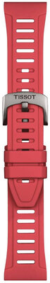 Szilikon pánt Tissot T852.049.247 21mm, piros, méret XS, Quick Release