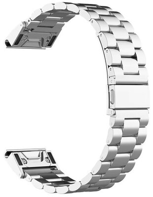 Rozsdamentes acél óraszíj Ricardo Tiorre 26mm, Silver, QuickFit