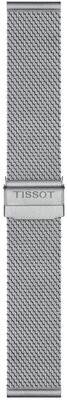 Acél karkötő Tissot T852.049.980 18mm, ezüst, Quick Release