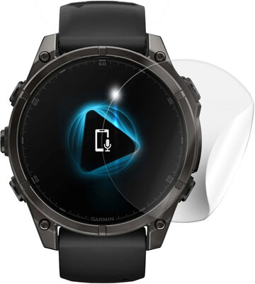 Védőfólia Screenshield órákhoz Garmin Fenix 8, 47 mm
