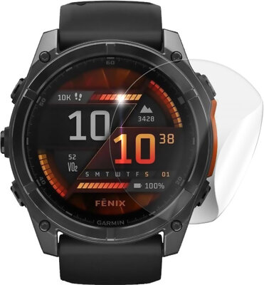 Védőfólia Screenshield órákhoz Garmin Fenix 8, 51 mm