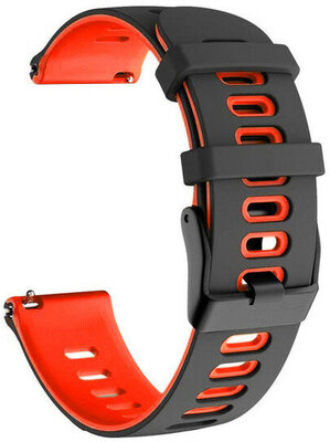 Szilikon pánt Ricardo 20mm (pro Garmin Venu, Forerunner 255, Vívoactive 4 aj.), fekete, Quick Release