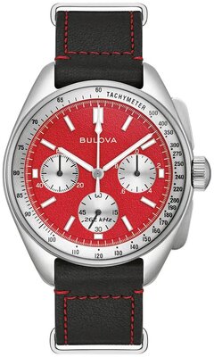 Bulova Lunar Pilot Quartz Chronograph 96K115 (+ pótszíj)