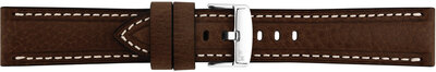 bőr óraszíj Morellato Carra 6023E22.032 M, barna, újrahasznosított anyag