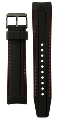 szilikon óraszíj Orient VDFCK0B 22mm (kompatibilis KV00 modellel), fekete