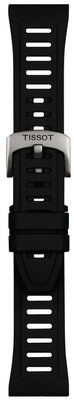 Szilikon pánt Tissot T852.049.249 21mm, fekete (vel. XS), Quick Release