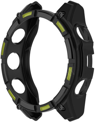 Védőtok (kompatibilis Garmin Enduro 3), szilikon, fekete V2