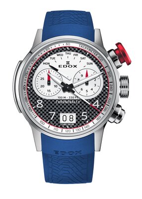 Edox Chronorally Chronograph 45 38003-tinrcanbr BMW Limited Edition 600pcs (+ 4 tartalék hevederek)