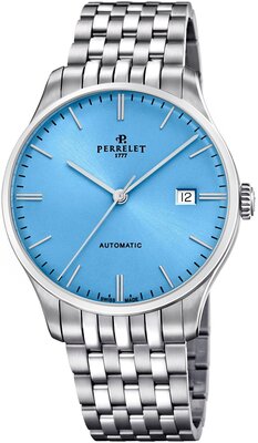 Perrelet Weekend 3 Hands Ice Blue A1300/B (+ pótszíj)