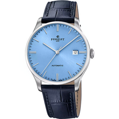 Perrelet Weekend 3 Hands Ice Blue A1300/B (+ pótszíj)
